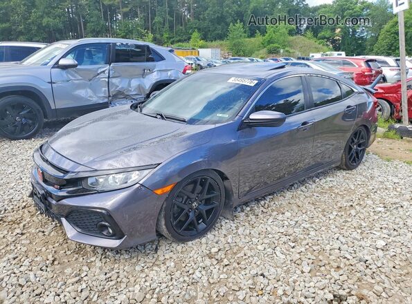 2HGFC1E56HH704482 2017 HONDA CIVIC Gray 