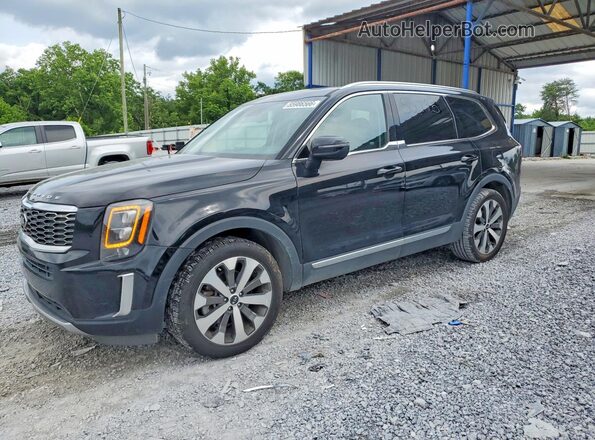 5XYP34HC7MG153650 2021 KIA TELLURIDE Black Rear left