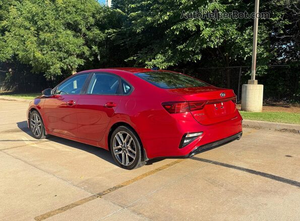 3KPF34AD4KE056916 2019 KIA FORTE Red 
