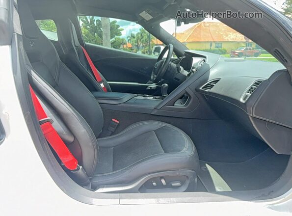 1G1YL2D71G5104192 2016 CHEVROLET CORVETTE White Vista trasera