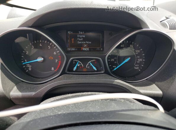 1FMCU9HD3JUA89873 2018 FORD ESCAPE Синий Вид задних сидений