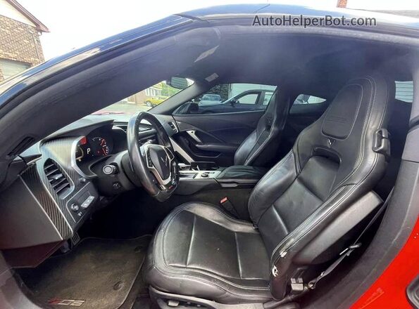 1G1YS2D66H5606157 2017 CHEVROLET CORVETTE Red 