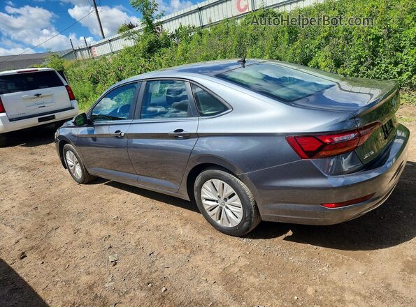 3VWC57BU1KM045405 2019 VOLKSWAGEN JETTA Gray Trasero derecho