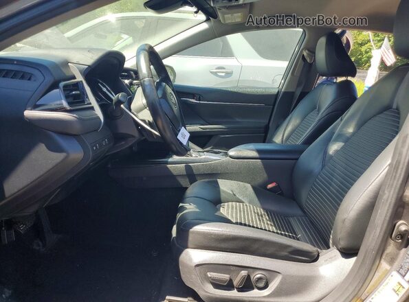 4T1B11HK4KU730874 2019 TOYOTA CAMRY Gray 