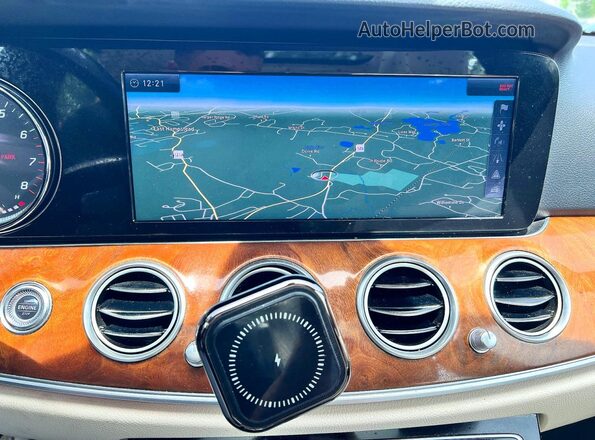 WDDZF4KB8HA132821 2017 MERCEDES-BENZ E Blue Вид задньої частини салону
