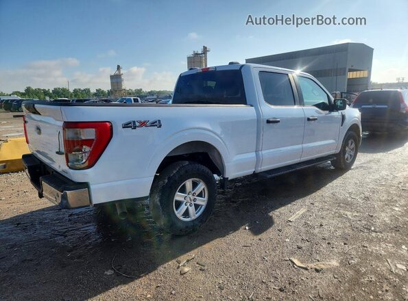 1FTFW1E88MFC73123 2021 FORD F150 White Delantero derecho