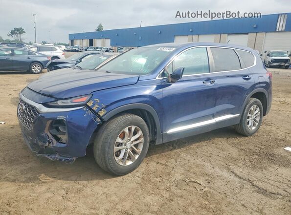 5NMS2CAD3KH091371 2019 HYUNDAI SANTA Blue 