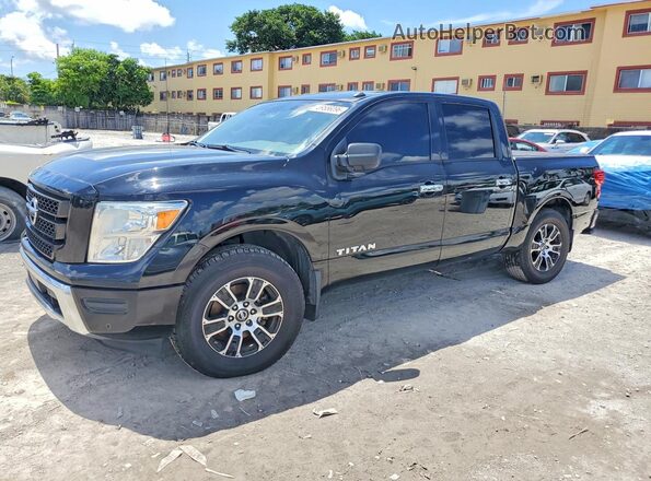 1N6AA1EFXMN526517 2021 NISSAN TITAN Black Tył lewy