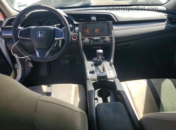 19XFC2F72GE047100 2016 HONDA CIVIC White Вид щитка приладів