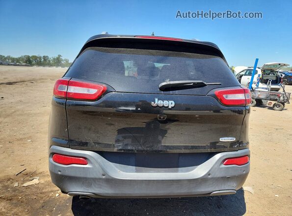 1C4PJLCB5HW540382 2017 JEEP CHEROKEE Черный Вид салона спереди