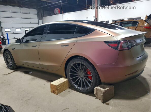 5YJ3E1EC5MF849832 2021 TESLA MODEL Двухцветный 