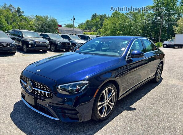 W1KZF8EB3NB032781 2022 MERCEDES-BENZ E-CLASS Blue Trasero derecho