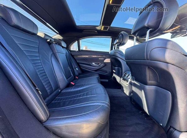 WDDUG8GB2LA526654 2020 MERCEDES-BENZ S Black Вид ззаду