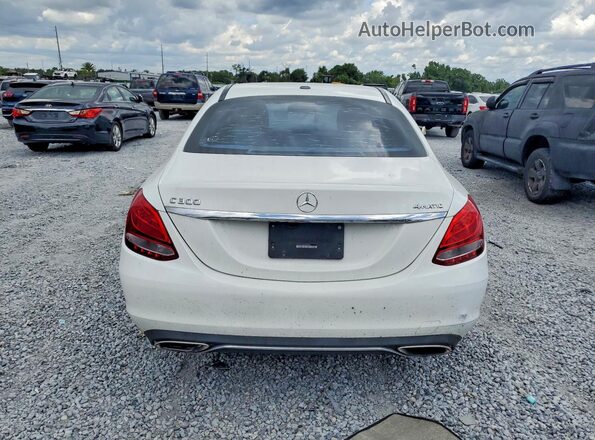 55SWF4KBXGU130974 2016 MERCEDES-BENZ C White 