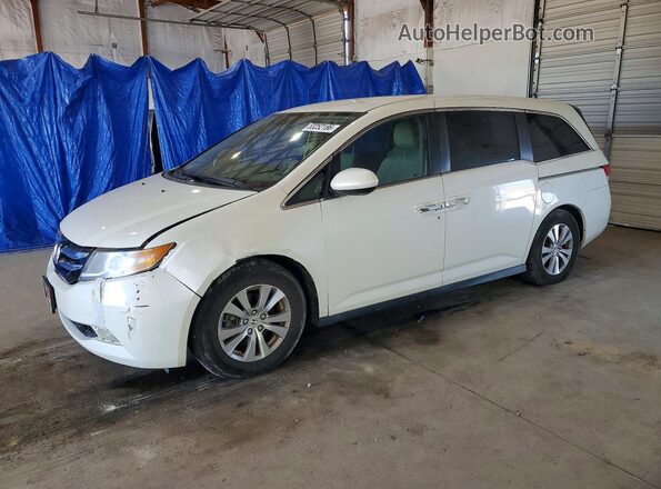 5FNRL5H34HB012188 2017 HONDA ODYSSEY White Հետևի ձախ