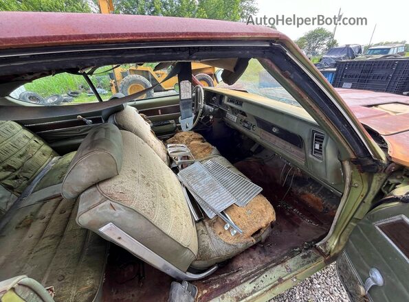 336871R159066 1971 OLDSMOBILE CUTLASS Зеленый Вид сзади