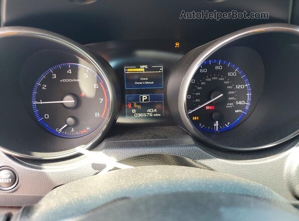 4S4BSAKC3J3333756 2018 SUBARU OUTBACK Blue ხელსაწყოთა პანელის ხედი