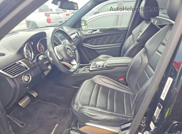 4JGDF7FE7HA752534 2017 MERCEDES-BENZ GLS Black Vista del cuadro de instrumentos