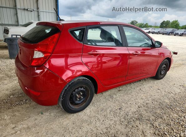 KMHCT5AE8GU262925 2016 HYUNDAI ACCENT Red Przód prawy