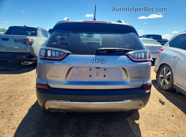 1C4PJMDN9KD216594 2019 JEEP CHEROKEE Silver წინა სალონის ხედი