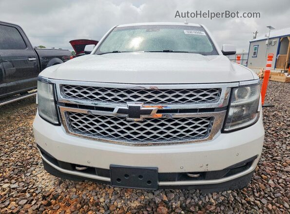 1GNSKBKC6JR179574 2018 CHEVROLET TAHOE White Вид ззаду