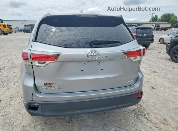 5TDBKRFHXGS307722 2016 TOYOTA HIGHLANDER Silver 