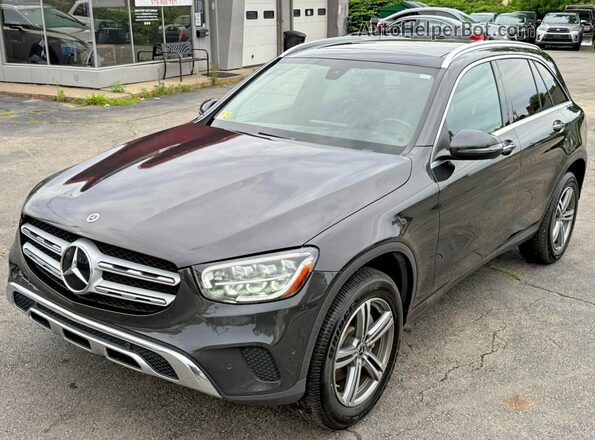 W1N0G8EB8MV302853 2021 MERCEDES-BENZ GLC-CLASS Black უკანა მარცხენა