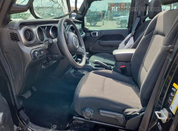 1C6HJTAG0PL584624 2023 JEEP GLADIATOR Black Dashboard view