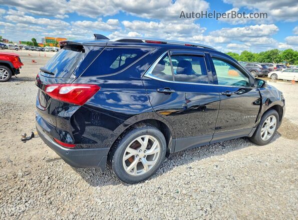2GNAXTEX2J6343321 2018 CHEVROLET EQUINOX Черный Передняя правая четверть