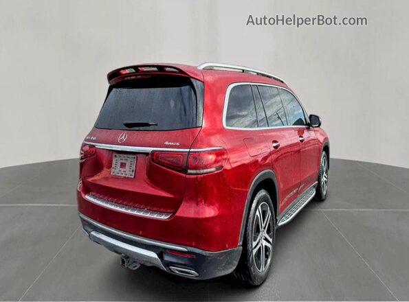 4JGFF5KE3LA119590 2020 MERCEDES-BENZ GLS Burgundy წინა მარჯვენა