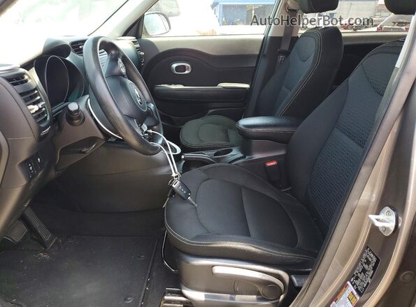 KNDJP3A58G7335990 2016 KIA SOUL Gray Dashboard view