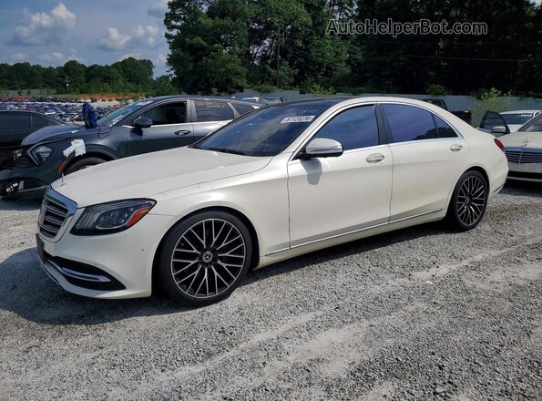 WDDUG8GBXKA490467 2019 MERCEDES-BENZ S-CLASS White 