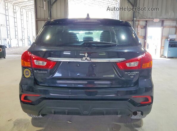 JA4AP3AW7JZ009709 2018 MITSUBISHI OUTLANDER Black Vista interior delantera