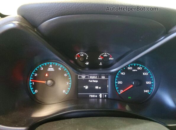 1GCHTBEA1G1194338 2016 CHEVROLET COLORADO Silver Widok tylnych siedzeń