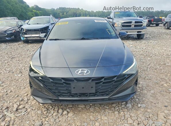 5NPLL4AG3MH017908 2021 HYUNDAI ELANTRA Gray 