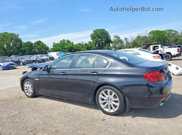 WBAFV3C5XGD687640 2016 BMW 5 SERIES Черный Задняя правая четверть