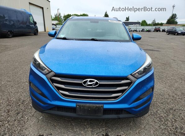 KM8J3CA4XGU228648 2016 HYUNDAI TUCSON Blue 