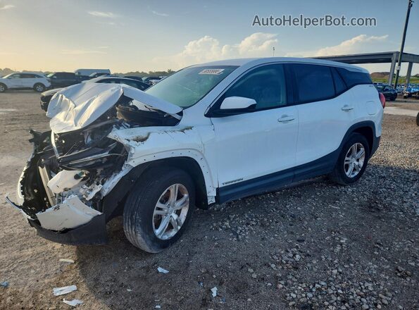 3GKALMEV2LL144409 2020 GMC TERRAIN White Հետևի ձախ
