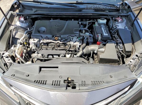 4T1B11HK8JU114612 2018 TOYOTA CAMRY Gray 