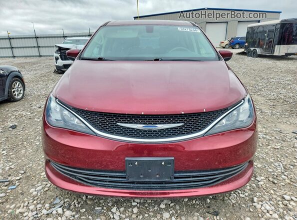 2C4RC1DG9JR130152 2018 CHRYSLER PACIFICA Темно-бордовый Вид сзади