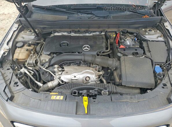 W1N4M4HBXLW024299 2020 MERCEDES-BENZ GLB-CLASS Gray Vista de la etiqueta del VIN