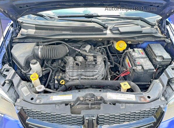 2C4RDGEG2KR693219 2019 DODGE GRAND Blue Dashboard view