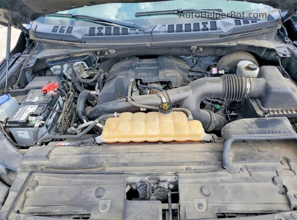 1FTEW1CP9JFD42841 2018 FORD F150 Blue Շարժիչի բաժամունքի տեսք