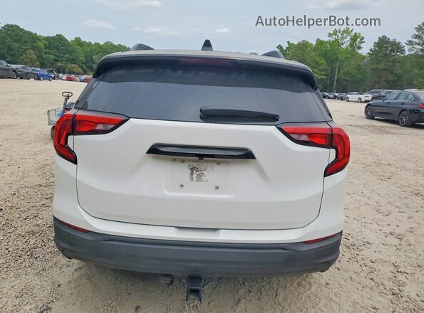 3GKALNEU1JL168808 2018 GMC TERRAIN White Սալոնի դիմացի տեսք