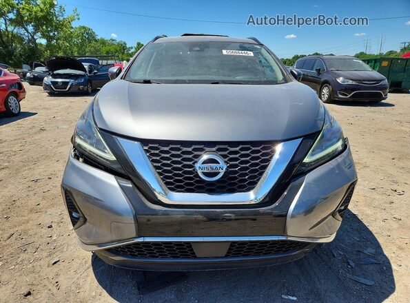 5N1AZ2BJXMC101378 2021 NISSAN MURANO Silver Widok z tyłu