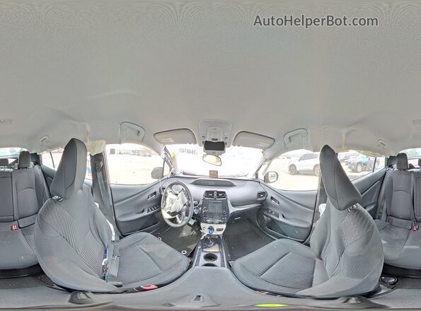 JTDKBRFU4J3073468 2018 TOYOTA PRIUS Gray 