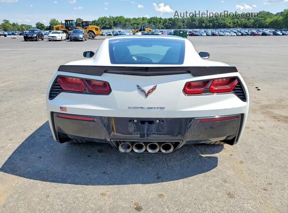 1G1YJ2D78H5107338 2017 CHEVROLET CORVETTE White წინა სალონის ხედი