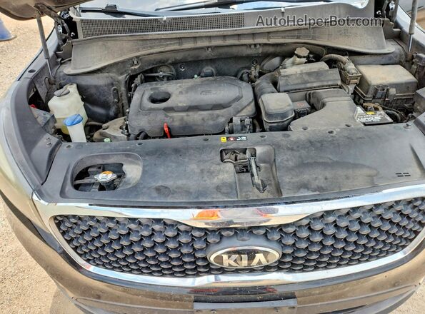 5XYPG4A3XGG046160 2016 KIA SORENTO Black 