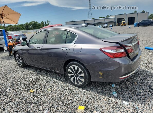 JHMCR6F33HC006651 2017 HONDA ACCORD Серый Задняя правая четверть