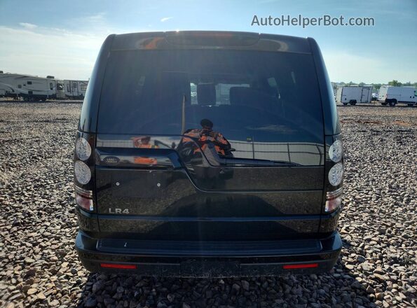 SALAC2V6XGA840899 2016 LAND ROVER LR4 Black წინა სალონის ხედი